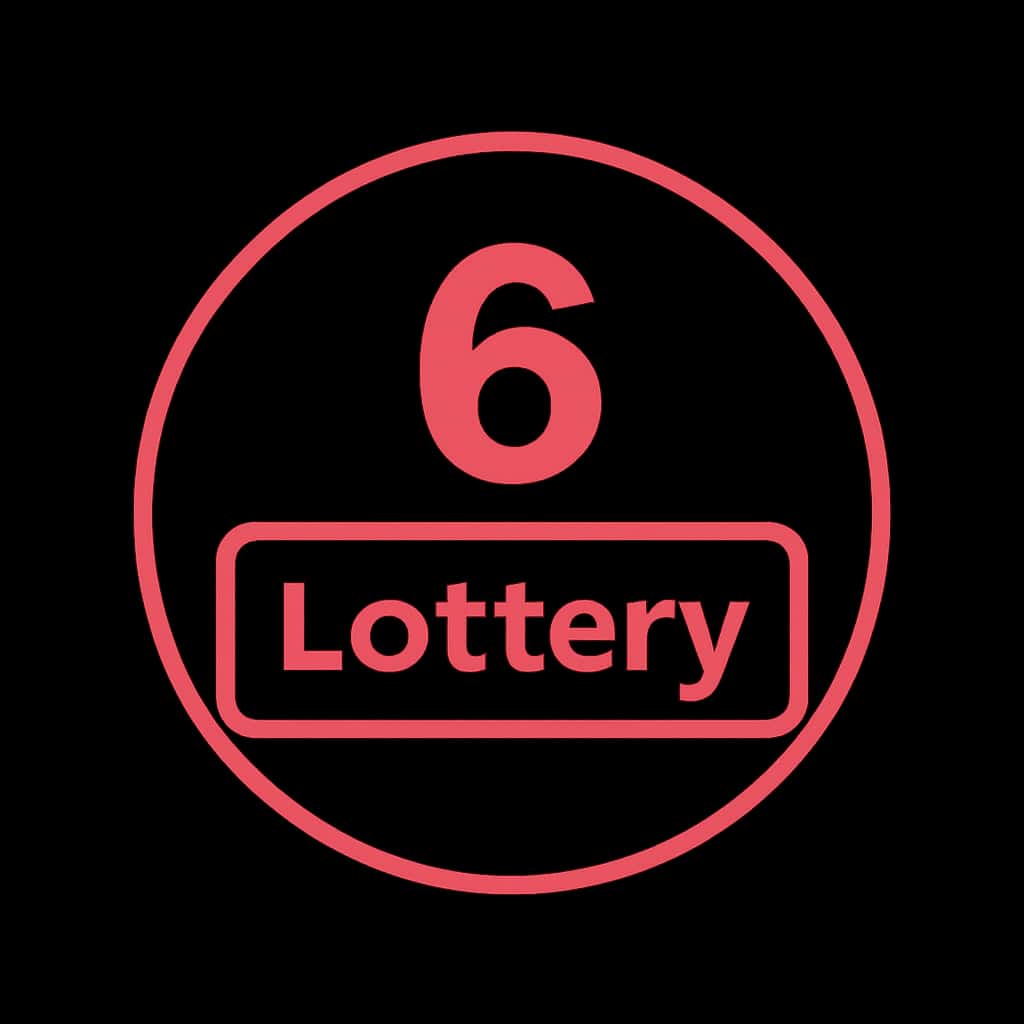 Icon illustrating assistance with 6 Lottery login issues.