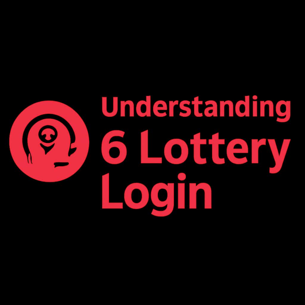 Icon representing 6 Lottery login help.
